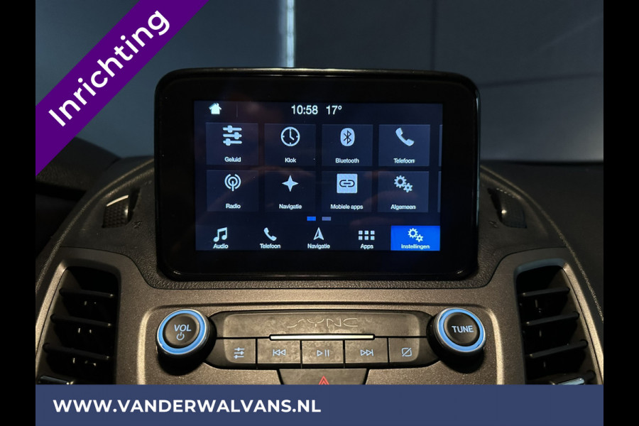 Ford Transit Connect 1.5 EcoBlue 100pk L2H1 inrichting Euro6 Airco | Camera | Navigatie | Trekhaak | Sidebars, Parkeersensoren, Cruisecontrol