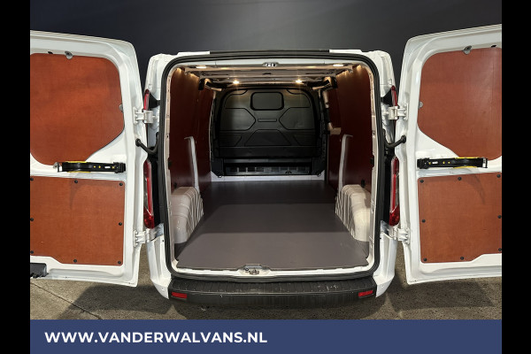 Ford Transit Custom 2.0 TDCI 130 pk L2H1 Euro6 Airco | LED | Cruisecontrol | Verwarmde voorruit | Parkeersensoren Bijrijdersbank, 2800kg trekvermogen
