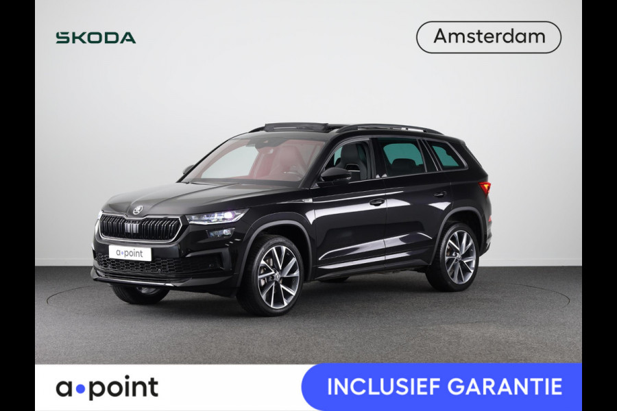 Škoda Kodiaq 1.5 TSI Sportline Business 7-zits 150pk DSG | Panoramadak | 20 inch lichtmetalen velgen | Trekhaak wegklapbaar | Verwarmbare voorstoelen