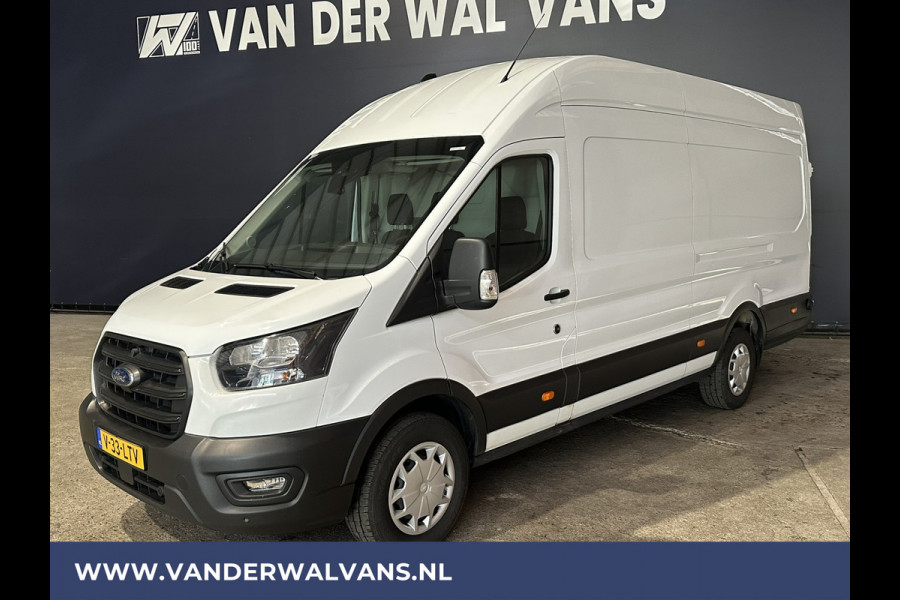 Ford Transit 2.0 TDCI 131pk L4H3 Euro6 Airco | Camera | Cruisecontrol | Verwarmde voorruit Parkeersensoren, Bijrijdersbank