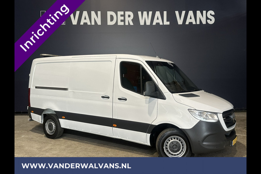 Mercedes-Benz Sprinter 319 CDI 191pk 3.0L V6 L2H1 3500kg Trekhaak Inrichting Euro6 Airco | Omvormer | Camera | Apple Carplay Android Auto, Cruisecontrol, Parkeersensoren