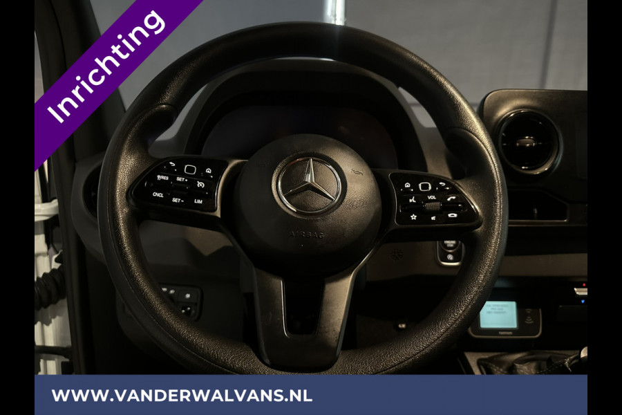 Mercedes-Benz Sprinter 319 CDI 191pk 3.0L V6 L2H1 3500kg Trekhaak Inrichting Euro6 Airco | Omvormer | Camera | Apple Carplay Android Auto, Cruisecontrol, Parkeersensoren