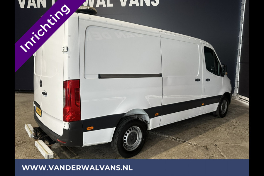 Mercedes-Benz Sprinter 319 CDI 191pk 3.0L V6 L2H1 3500kg Trekhaak Inrichting Euro6 Airco | Omvormer | Camera | Apple Carplay Android Auto, Cruisecontrol, Parkeersensoren