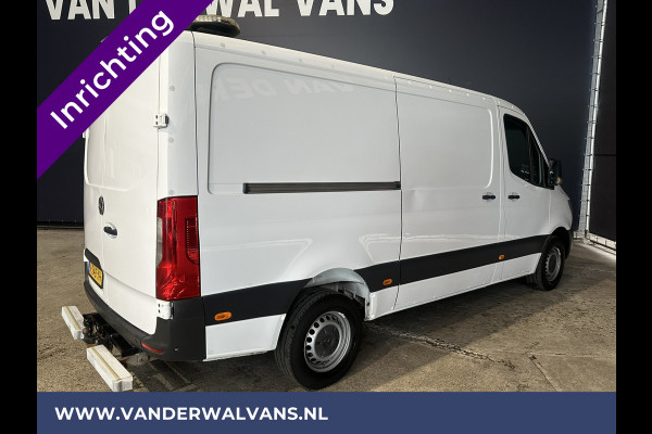 Mercedes-Benz Sprinter 319 CDI 191pk 3.0L V6 L2H1 3500kg Trekhaak Inrichting Euro6 Airco | Omvormer | Camera | Apple Carplay Android Auto, Cruisecontrol, Parkeersensoren
