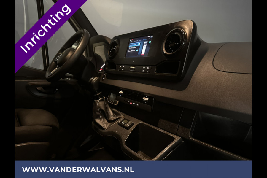 Mercedes-Benz Sprinter 319 CDI 191pk 3.0L V6 L2H1 3500kg Trekhaak Inrichting Euro6 Airco | Omvormer | Camera | Apple Carplay Android Auto, Cruisecontrol, Parkeersensoren