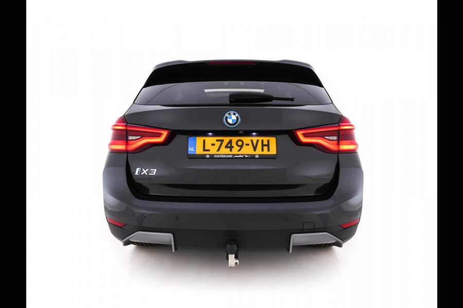 BMW iX3 High Executive 80 kWh [ 3-Fase ] (INCL.BTW) *PANO | HEAD-UP | FULL-LEATHER | FULL-LED | ADAPTIVE-CRUISE | DIGI-COCKPIT | BLINDSPOT | HARMAN/KARDON | KEYLESS | TOP-VIEW | SPORT-SEATS | 20''ALU | TOWBAR*