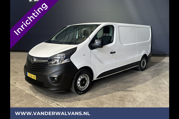 Opel Vivaro 1.6 CDTI 126pk L2H1 Inrichting Euro6 Airco | Camera | Navigatie | LED | Trekhaak | Cruisecontrol Parkeersensoren, Bijrijdersbank