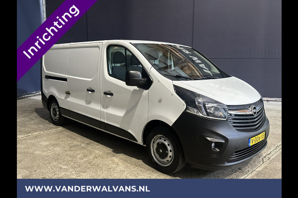 Opel Vivaro 1.6 CDTI 126pk L2H1 Inrichting Euro6 Airco | Camera | Navigatie | LED | Trekhaak | Cruisecontrol Parkeersensoren, Bijrijdersbank