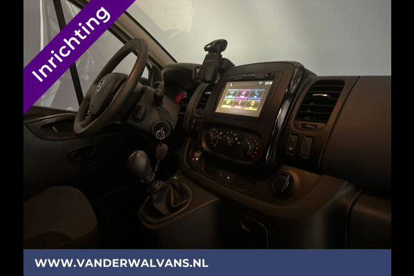 Opel Vivaro 1.6 CDTI 126pk L2H1 Inrichting Euro6 Airco | Camera | Navigatie | LED | Trekhaak | Cruisecontrol Parkeersensoren, Bijrijdersbank