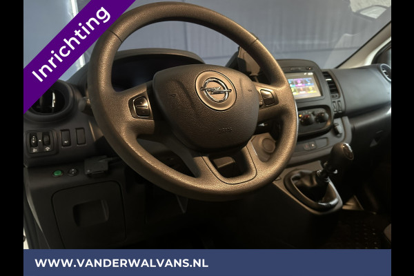 Opel Vivaro 1.6 CDTI 126pk L2H1 Inrichting Euro6 Airco | Camera | Navigatie | LED | Trekhaak | Cruisecontrol Parkeersensoren, Bijrijdersbank