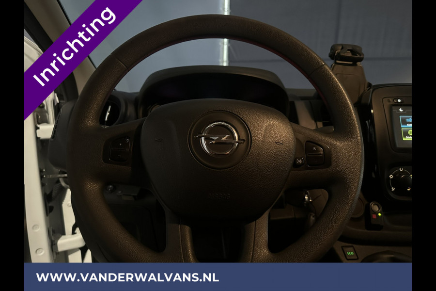 Opel Vivaro 1.6 CDTI 126pk L2H1 Inrichting Euro6 Airco | Camera | Navigatie | LED | Trekhaak | Cruisecontrol Parkeersensoren, Bijrijdersbank
