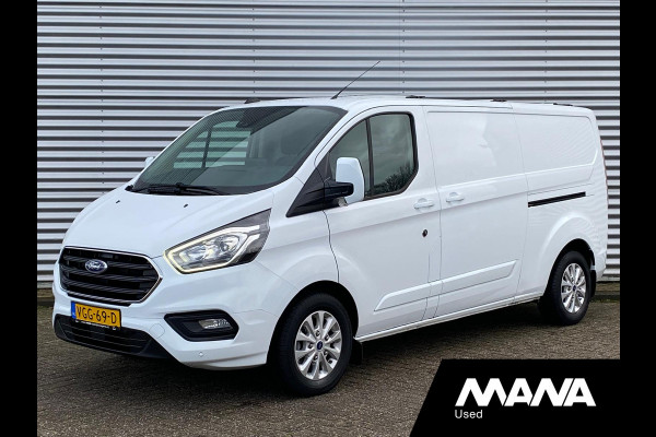 Ford Transit Custom 300 2.0 TDCI L2H1 LIMITED 2X schuif Automaat 170PK LIMITED LED Cruise Camera Sensoren Trekhaak Bluetooth