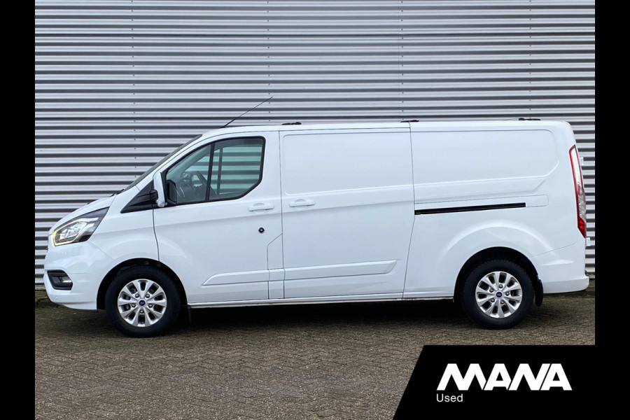 Ford Transit Custom 300 2.0 TDCI L2H1 LIMITED 2X schuif Automaat 170PK LIMITED LED Cruise Camera Sensoren Trekhaak Bluetooth
