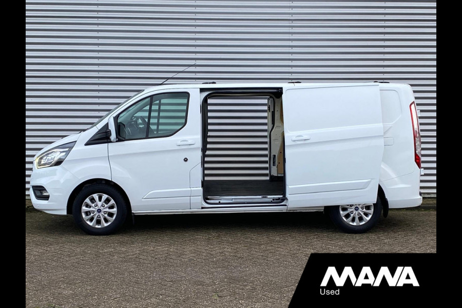 Ford Transit Custom 300 2.0 TDCI L2H1 LIMITED 2X schuif Automaat 170PK LIMITED LED Cruise Camera Sensoren Trekhaak Bluetooth