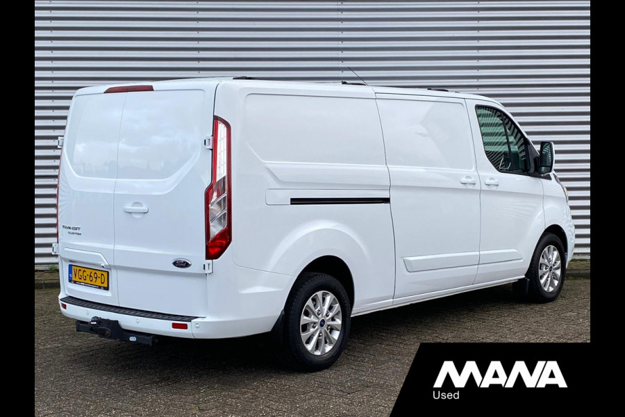 Ford Transit Custom 300 2.0 TDCI L2H1 LIMITED 2X schuif Automaat 170PK LIMITED LED Cruise Camera Sensoren Trekhaak Bluetooth