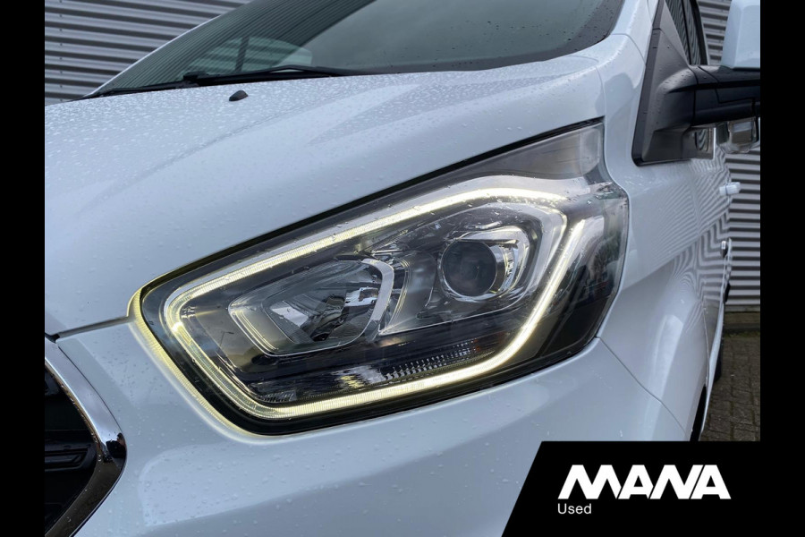 Ford Transit Custom 300 2.0 TDCI L2H1 LIMITED 2X schuif Automaat 170PK LIMITED LED Cruise Camera Sensoren Trekhaak Bluetooth