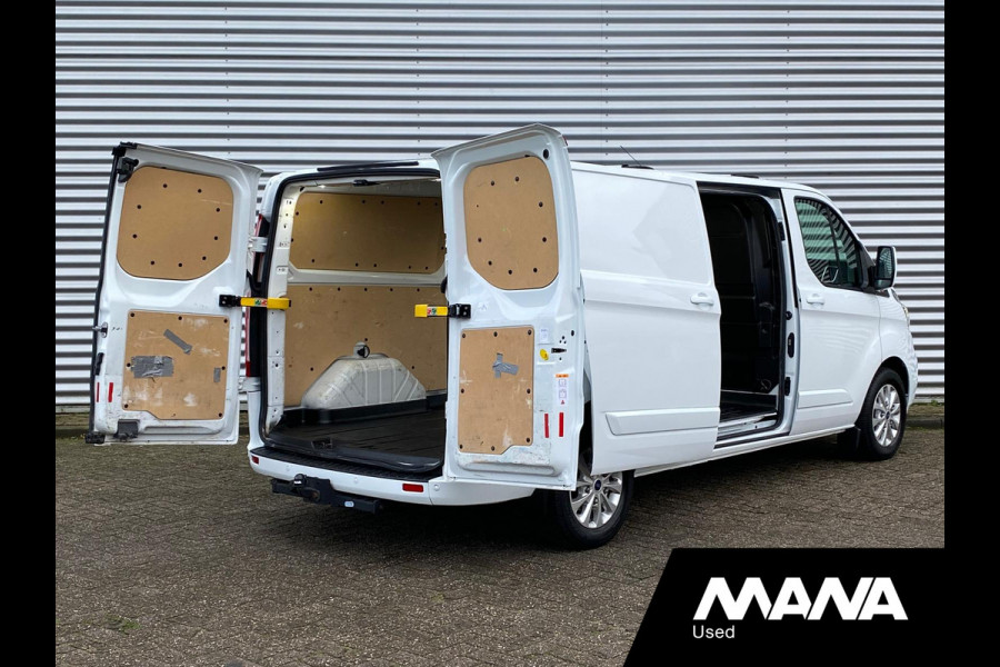 Ford Transit Custom 300 2.0 TDCI L2H1 LIMITED 2X schuif Automaat 170PK LIMITED LED Cruise Camera Sensoren Trekhaak Bluetooth
