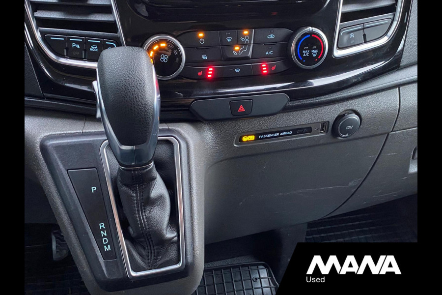 Ford Transit Custom 300 2.0 TDCI L2H1 LIMITED 2X schuif Automaat 170PK LIMITED LED Cruise Camera Sensoren Trekhaak Bluetooth