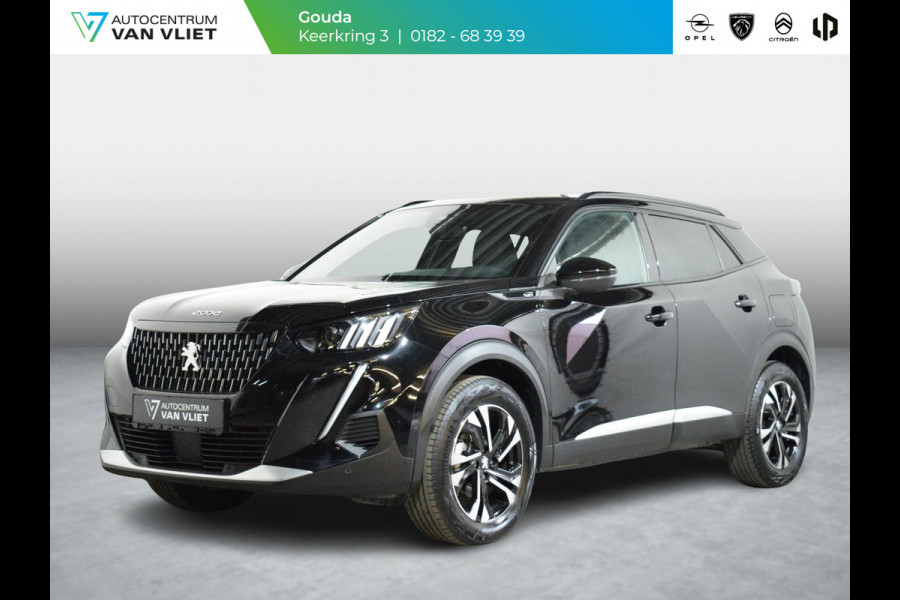 Peugeot 2008 1.2 Turbo 130pk GT Pack AUTOMAAT | NAVIGATIE | CARPLAY | ACHTERUITRIJCAMERA MET SENSOREN | VERWARMBARE VOORSTOELEN | 26.509km
