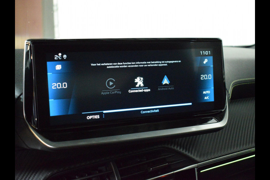 Peugeot 2008 1.2 Turbo 130pk GT Pack AUTOMAAT | NAVIGATIE | CARPLAY | ACHTERUITRIJCAMERA MET SENSOREN | VERWARMBARE VOORSTOELEN | 26.509km