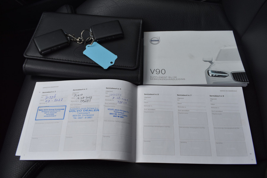 Volvo V90 T5 251PK 90th Anniversary Edition 19 inch | Tekhaak | Stoelverwarming | Leer | Pars Assist  v+a | Park Assist 0Camera