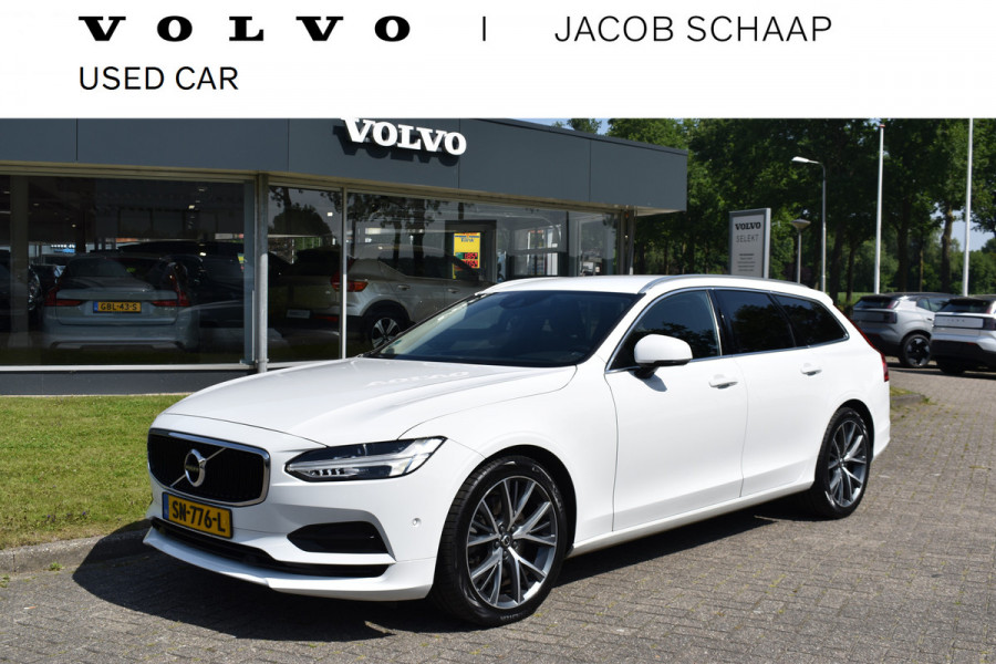Volvo V90 T5 251PK 90th Anniversary Edition 19 inch | Tekhaak | Stoelverwarming | Leer | Pars Assist  v+a | Park Assist 0Camera