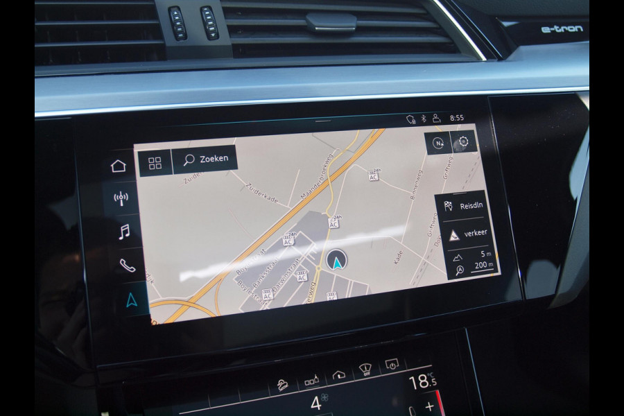 Audi e-tron e-tron 55 quattro advanced 95 kWh | S-Line | Panoramadak | Camera | Bang & Olufsen | Apple Carplay | Leer |