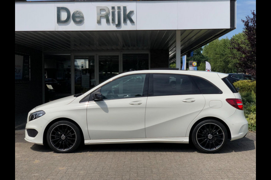 Mercedes-Benz B-Klasse 180 AMG Styling/Night Pakket | Schuifdak, Alcantara, 18'' LMV, Navi, Camera, Cruise, Sfeerverlichting | NAP