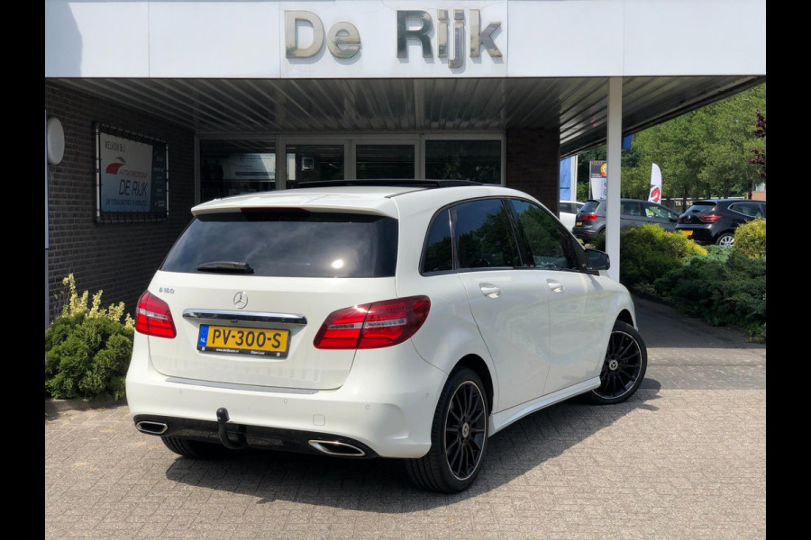 Mercedes-Benz B-Klasse 180 AMG Styling/Night Pakket | Schuifdak, Alcantara, 18'' LMV, Navi, Camera, Cruise, Sfeerverlichting | NAP