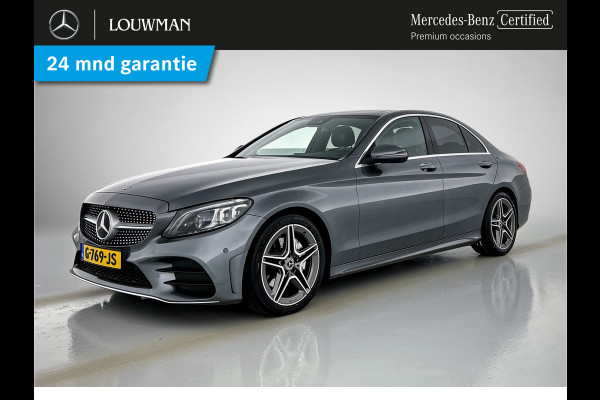 Mercedes-Benz C-Klasse 200 Business Solution AMG | Achteruitrijcamera | AMG-styling | Smartphone-integratiepakket | Navigatiesysteem full map | 24 Maanden Mercedes-Benz Certified garantie.
