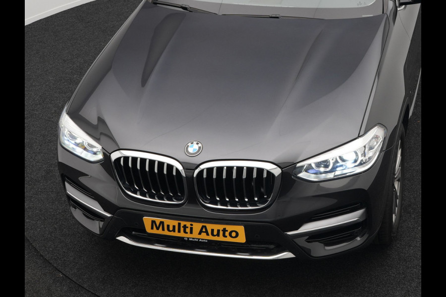 BMW X3 xDrive30e Luxury Line Plug In Hybrid 293pk PHEV | Trekhaak af Fabriek | Panodak | Adaptive Cruise | Lederen Sportstoelen Memory | 19"L.M | Sfeerverlichting | Keyless | Apple Carplay |