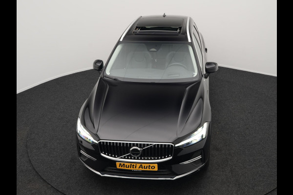Volvo XC60 T8 AWD Ultimate Bright Plug In Hybrid PHEV | Panodak | Luxe Lederen Sportstoelen Memory & Massage | 360 Camera | Adaptive Cruise | Head Up | 20"L.M | Google Maps |