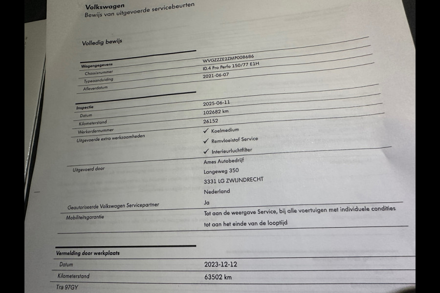 Volkswagen ID.4 Max 77 kWh CAMERA / STOELVERW