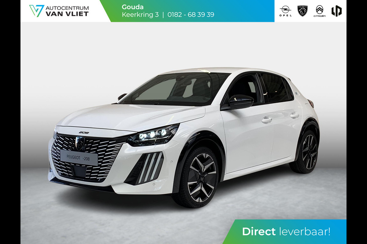 Peugeot e-208 EV GT 51 kWh | Navigatie | Dodehoekdetectie | 360 camera | Android auto / Apple carplay | Adaptive cruise control Peugeot e-208 EV GT 51 kWh | Navigatie | Dodehoekdetectie | 360 camera | Android auto / Apple carplay | Adaptive cruise control