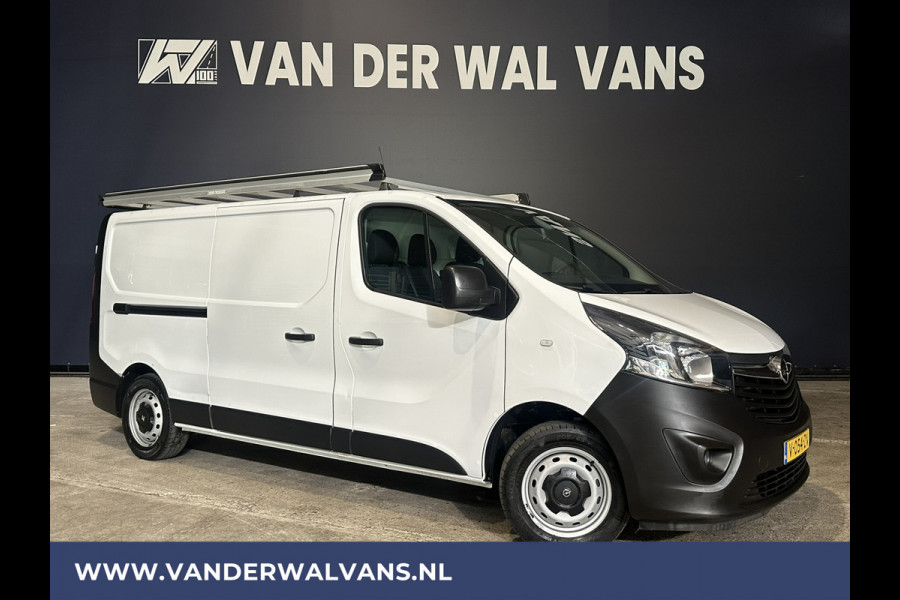 Opel Vivaro 1.6 CDTI 126pk L2H1 Euro6 Airco | LED | Navigatie | Camera | Cruisecontrol | Imperiaal Parkeersensoren, Trekhaak, Bijrijdersbank