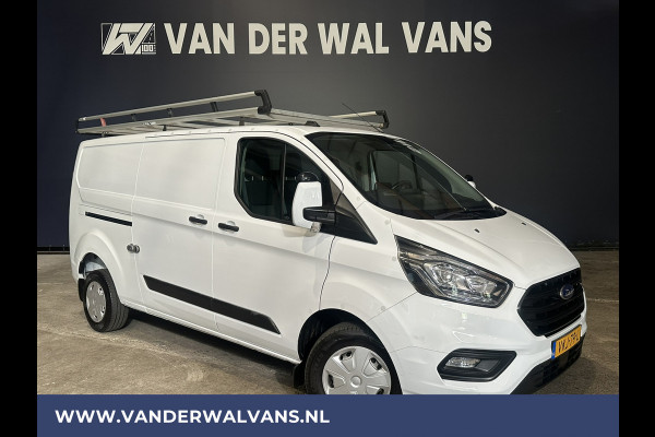 Ford Transit Custom 2.0 TDCI 130pk L2H1 Euro6 Airco | 2800kg Trekhaak | Imperiaal | Camera | Navigatie | LED | Cruisecontrol Android Auto, Parkeersensoren, Bijrijdersbank