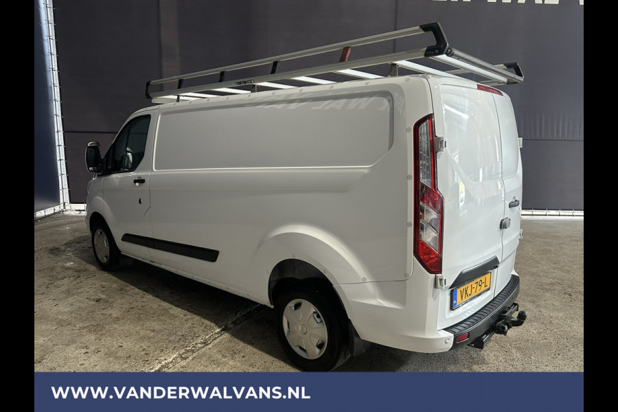 Ford Transit Custom 2.0 TDCI 130pk L2H1 Euro6 Airco | 2800kg Trekhaak | Imperiaal | Camera | Navigatie | LED | Cruisecontrol Android Auto, Parkeersensoren, Bijrijdersbank