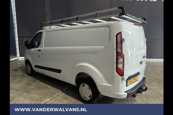Ford Transit Custom 2.0 TDCI 130pk L2H1 Euro6 Airco | 2800kg Trekhaak | Imperiaal | Camera | Navigatie | LED | Cruisecontrol Android Auto, Parkeersensoren, Bijrijdersbank