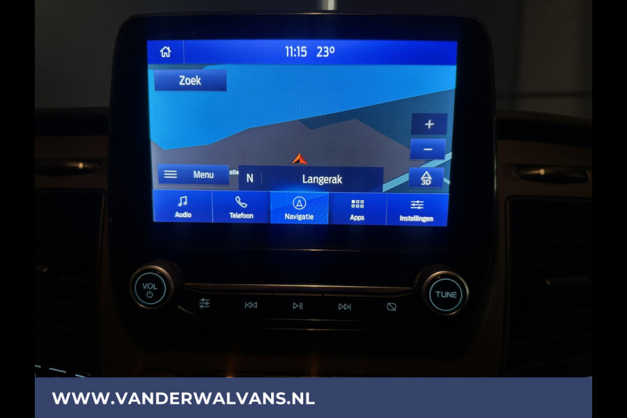 Ford Transit Custom 2.0 TDCI 130pk L2H1 Euro6 Airco | 2800kg Trekhaak | Imperiaal | Camera | Navigatie | LED | Cruisecontrol Android Auto, Parkeersensoren, Bijrijdersbank