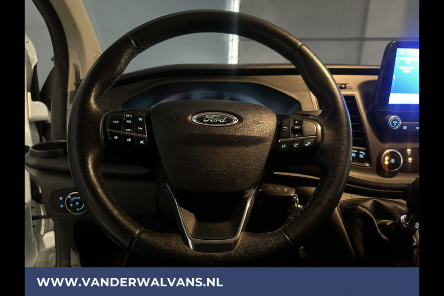 Ford Transit Custom 2.0 TDCI 130pk L2H1 Euro6 Airco | 2800kg Trekhaak | Imperiaal | Camera | Navigatie | LED | Cruisecontrol Android Auto, Parkeersensoren, Bijrijdersbank