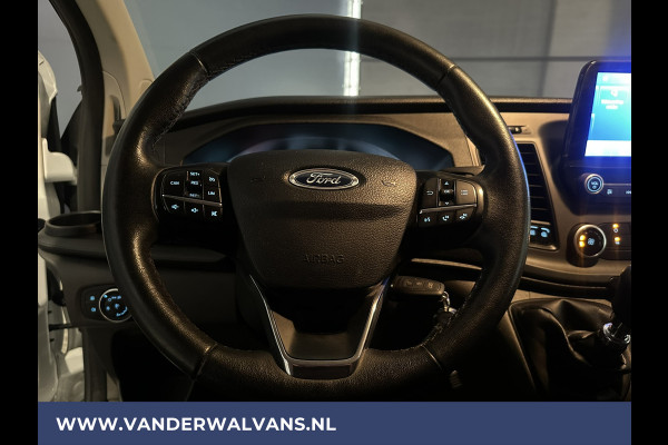 Ford Transit Custom 2.0 TDCI 130pk L2H1 Euro6 Airco | 2800kg Trekhaak | Imperiaal | Camera | Navigatie | LED | Cruisecontrol Android Auto, Parkeersensoren, Bijrijdersbank