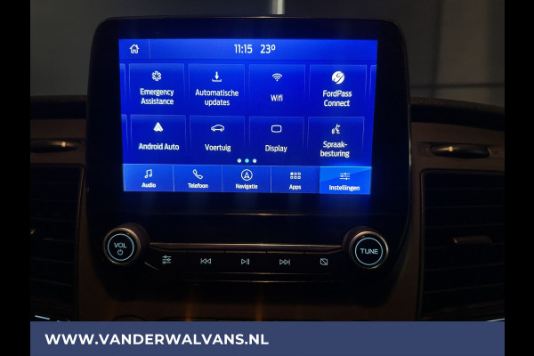 Ford Transit Custom 2.0 TDCI 130pk L2H1 Euro6 Airco | 2800kg Trekhaak | Imperiaal | Camera | Navigatie | LED | Cruisecontrol Android Auto, Parkeersensoren, Bijrijdersbank