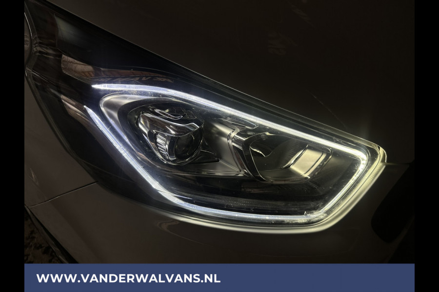 Ford Transit Custom 2.0 TDCI 130pk L2H1 Euro6 Airco | 2800kg Trekhaak | Imperiaal | Camera | Navigatie | LED | Cruisecontrol Android Auto, Parkeersensoren, Bijrijdersbank