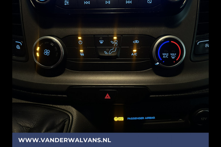 Ford Transit Custom 2.0 TDCI 130pk L2H1 Euro6 Airco | 2800kg Trekhaak | Imperiaal | Camera | Navigatie | LED | Cruisecontrol Android Auto, Parkeersensoren, Bijrijdersbank