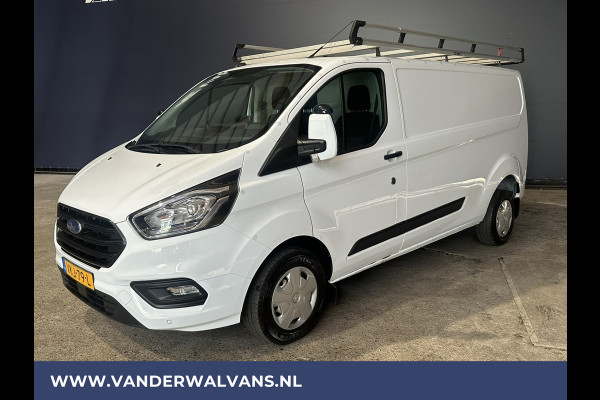 Ford Transit Custom 2.0 TDCI 130pk L2H1 Euro6 Airco | 2800kg Trekhaak | Imperiaal | Camera | Navigatie | LED | Cruisecontrol Android Auto, Parkeersensoren, Bijrijdersbank