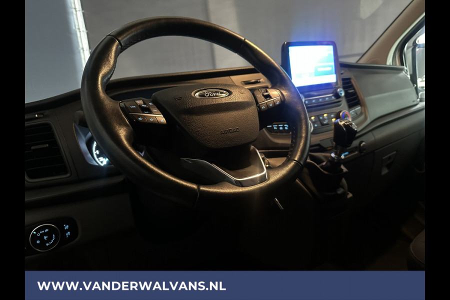 Ford Transit Custom 2.0 TDCI 130pk L2H1 Euro6 Airco | 2800kg Trekhaak | Imperiaal | Camera | Navigatie | LED | Cruisecontrol Android Auto, Parkeersensoren, Bijrijdersbank