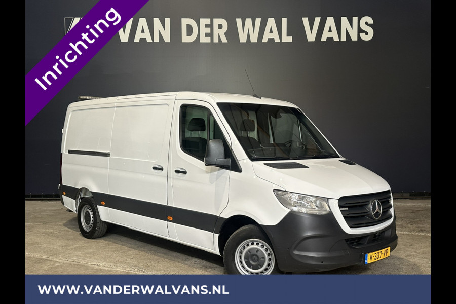 Mercedes-Benz Sprinter 316 CDI 164pk 3500kg Trekhaak L2H1 Inrichting Euro6 Airco | Camera | Navigatie | Cruisecontrol Apple Carplay, Android Auto, Parkeersensoren