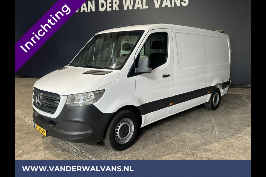 Mercedes-Benz Sprinter 316 CDI 164pk 3500kg Trekhaak L2H1 Inrichting Euro6 Airco | Camera | Navigatie | Cruisecontrol Apple Carplay, Android Auto, Parkeersensoren