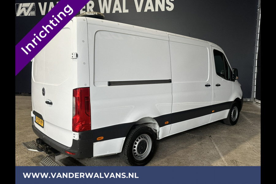 Mercedes-Benz Sprinter 316 CDI 164pk 3500kg Trekhaak L2H1 Inrichting Euro6 Airco | Camera | Navigatie | Cruisecontrol Apple Carplay, Android Auto, Parkeersensoren