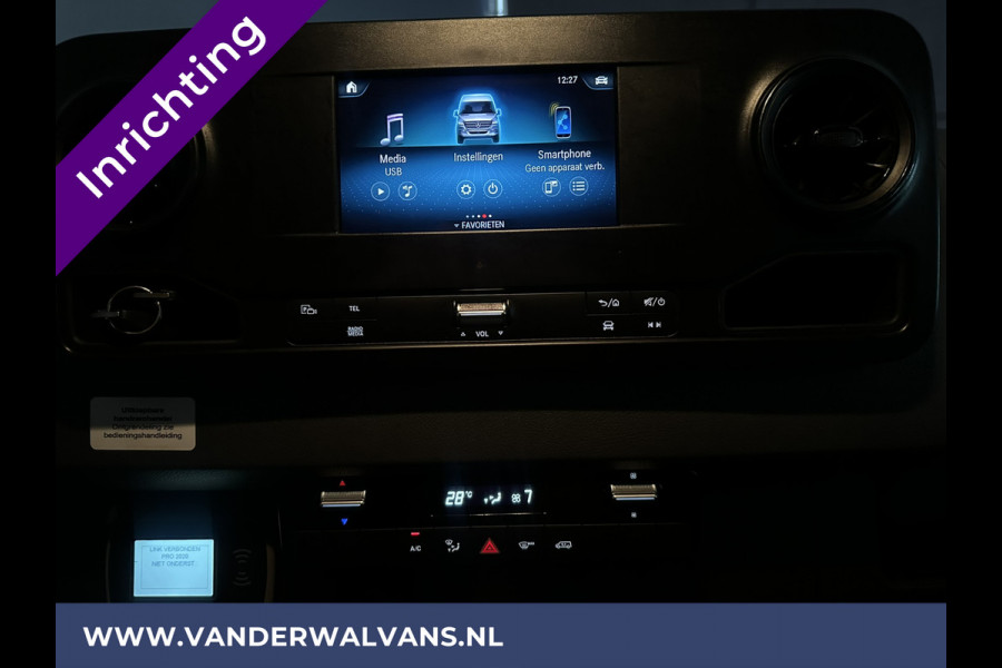 Mercedes-Benz Sprinter 316 CDI 164pk 3500kg Trekhaak L2H1 Inrichting Euro6 Airco | Camera | Navigatie | Cruisecontrol Apple Carplay, Android Auto, Parkeersensoren